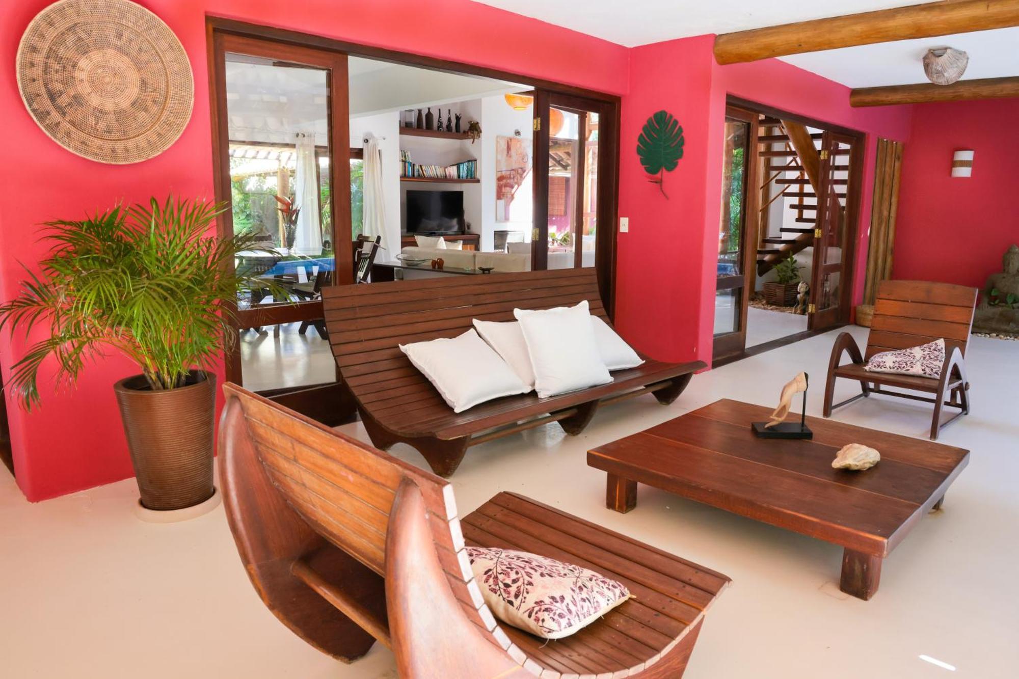 Villa Casa Rosa Coqueiros Porto Seguro Exterior foto