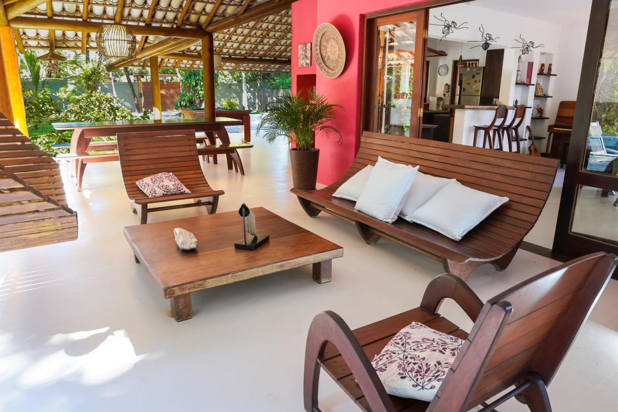 Villa Casa Rosa Coqueiros Porto Seguro Exterior foto
