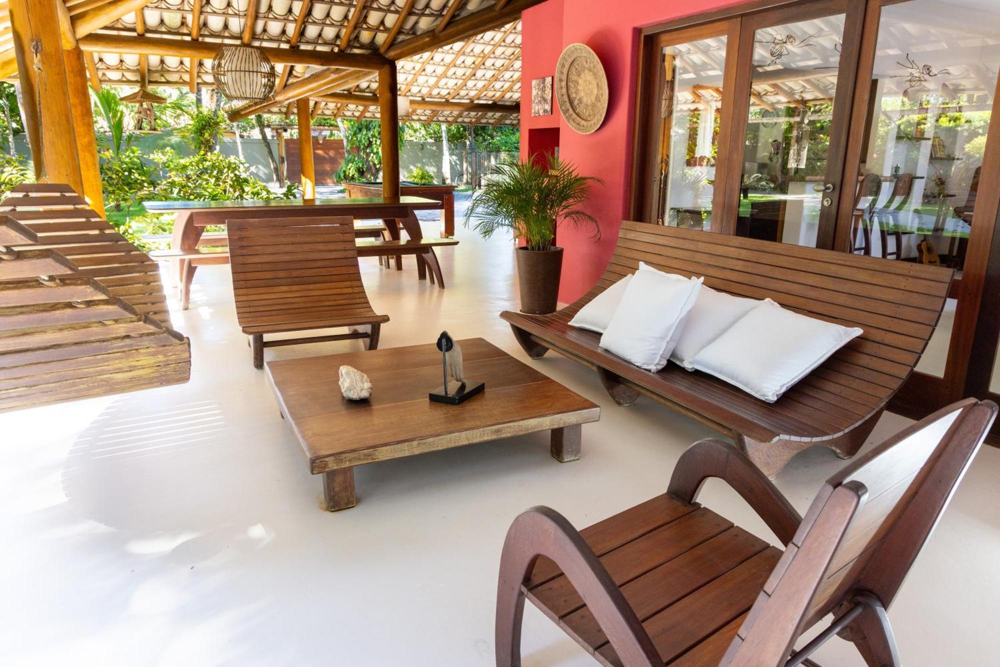 Villa Casa Rosa Coqueiros Porto Seguro Exterior foto