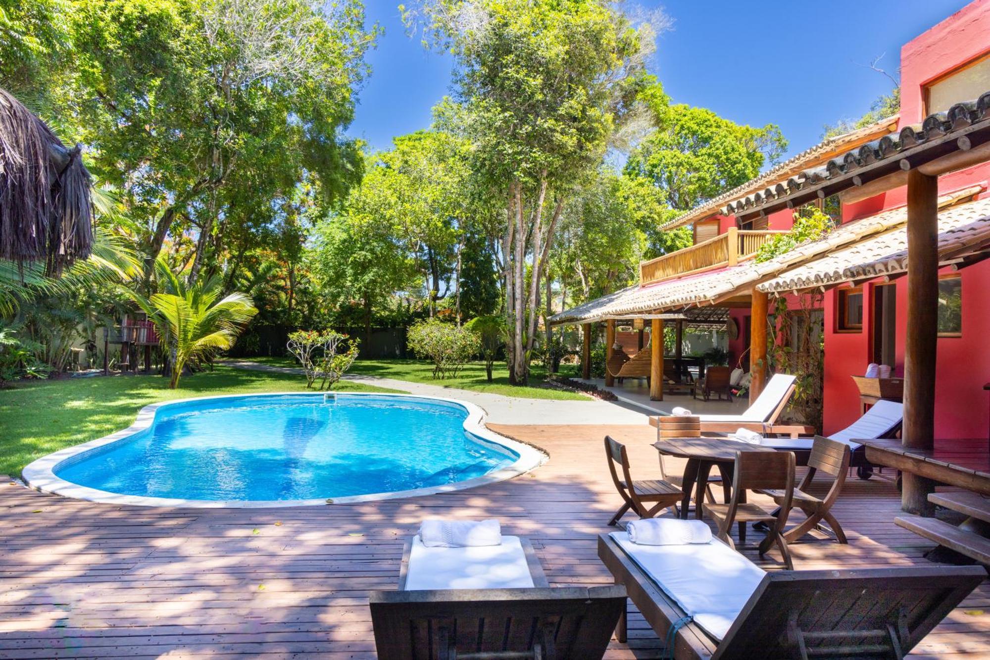 Villa Casa Rosa Coqueiros Porto Seguro Exterior foto