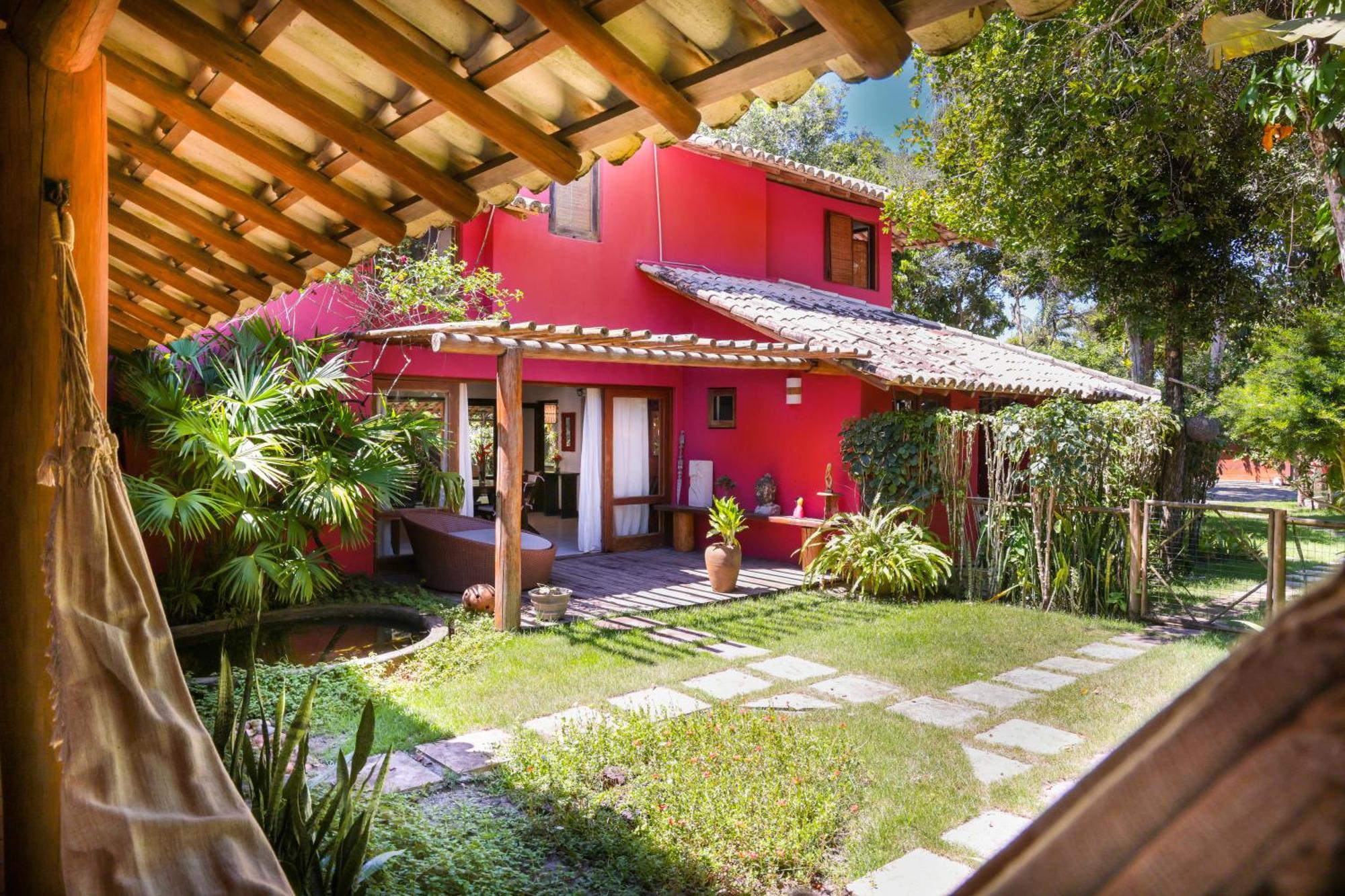 Villa Casa Rosa Coqueiros Porto Seguro Exterior foto