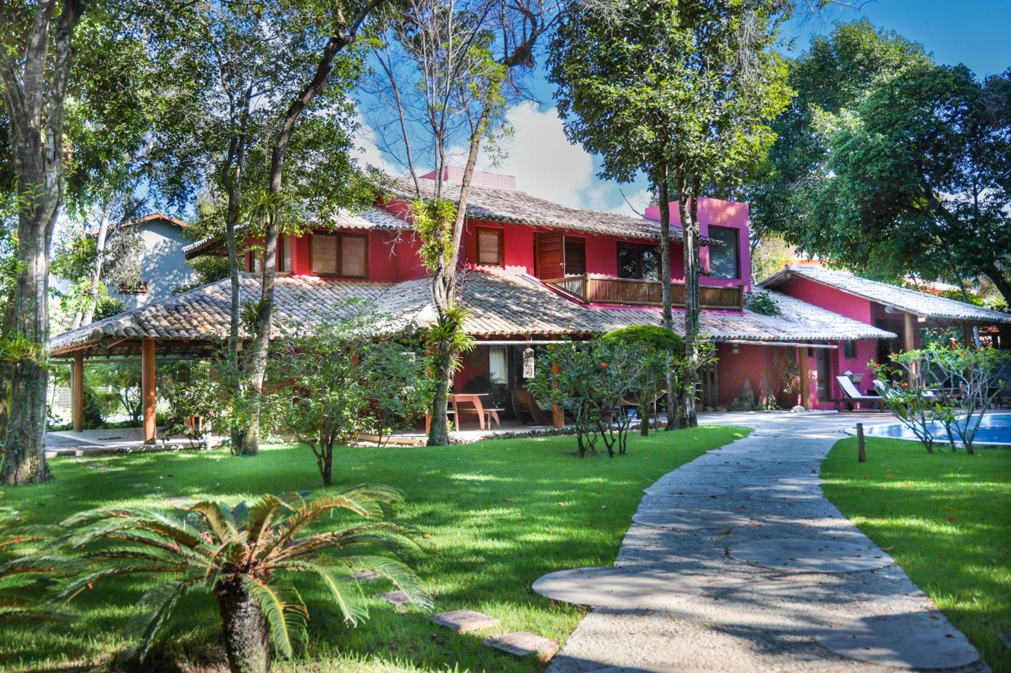 Villa Casa Rosa Coqueiros Porto Seguro Exterior foto